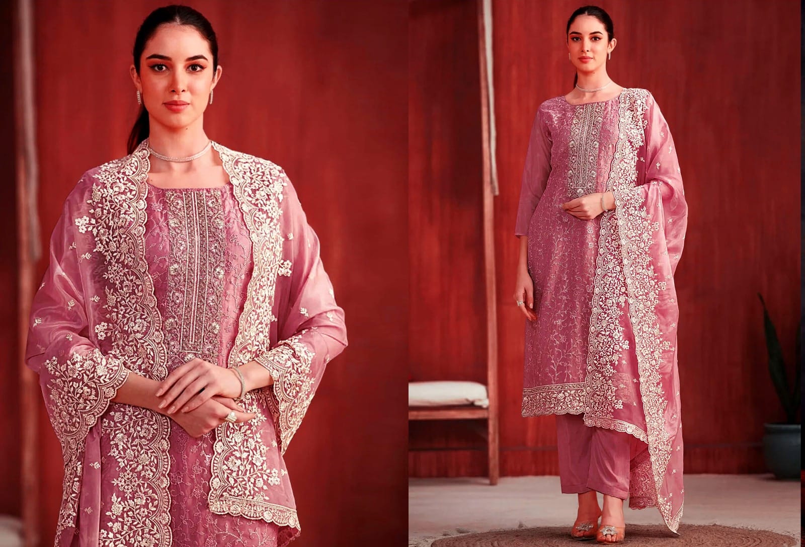 Premium embroidered Salwar Kameez